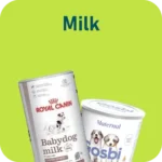 تجربه كلاب طعام حليب حجم وسط 1 كيلو